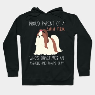 Proud Parents of Shih Tzu Pet Dog Hoodie